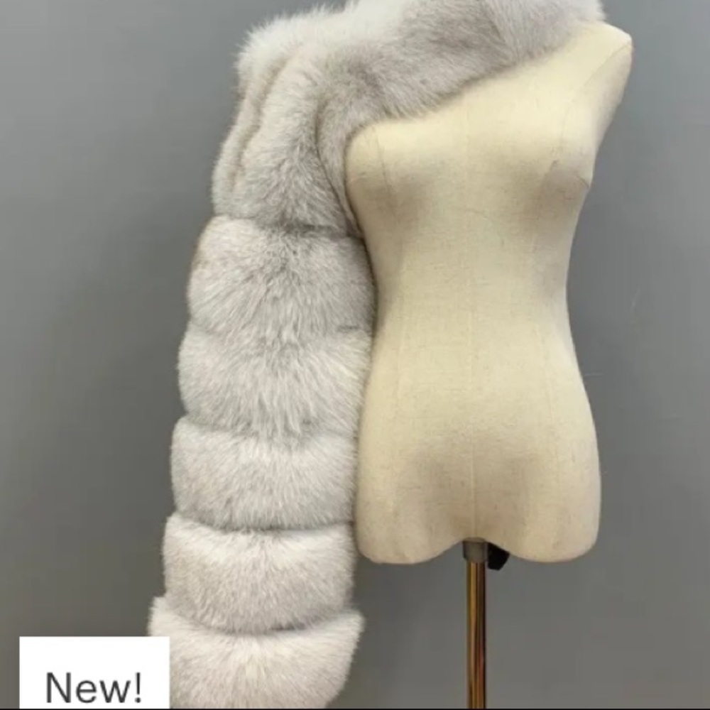 🔥New blue faux fur scarf🔥 - Picture 13 of 15